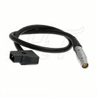 Cable électrique épique ROUGE flexible de D-robinet de câble de caméra d'écarlate à Pin 1B 6 femelle de Lemo