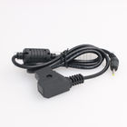 cable électrique de 2.5x0.7mm Blackmagic, paquet de câble de C.C de caméra de poche de Blackmagic