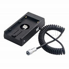 Adaptateur de plat de bâti d'alimentation d'énergie de la caméra 4K 12V de cinéma de Blackmagic pour la batterie de Sony NP-F970 F960 F770