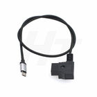 D-robinet compatible du cable électrique du noyau M de Tilta P-TAP à USB micro 14.8V 50cm