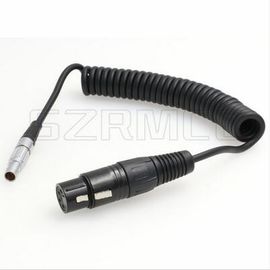 mâle de Pin 0B 2 au cable électrique femelle de moniteur de Pin de XLR 4